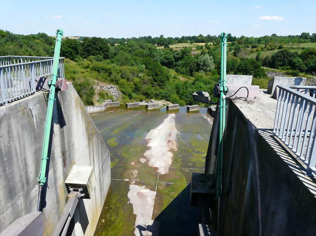 Le barrage du Cébron - Louin (79600) - Deux-Sèvres
