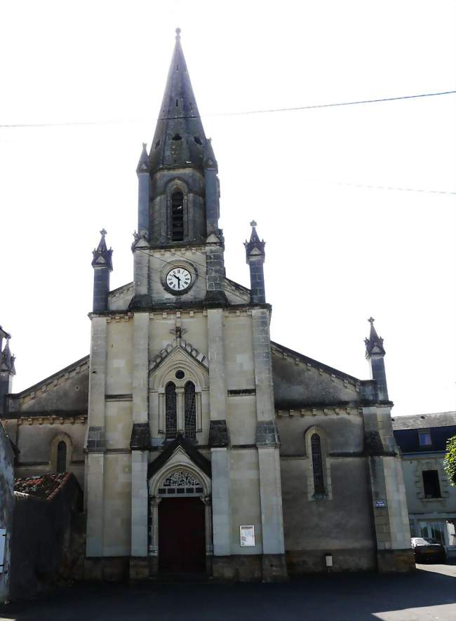 L'église de Mauzé-Thouarsais - Mauzé-Thouarsais (79100) - Deux-Sèvres