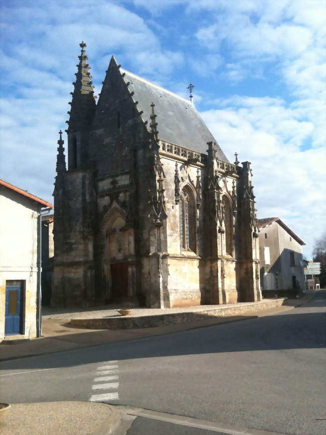 La Chapelle Boucard de style gothique flamboyant - Ménigoute (79340) - Deux-Sèvres