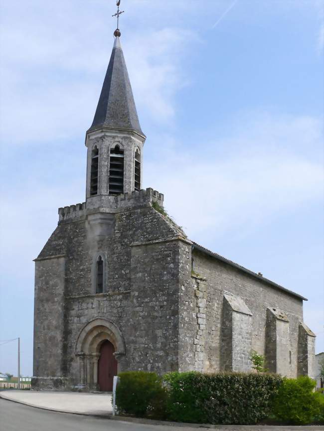 L'église - Messé (79120) - Deux-Sèvres