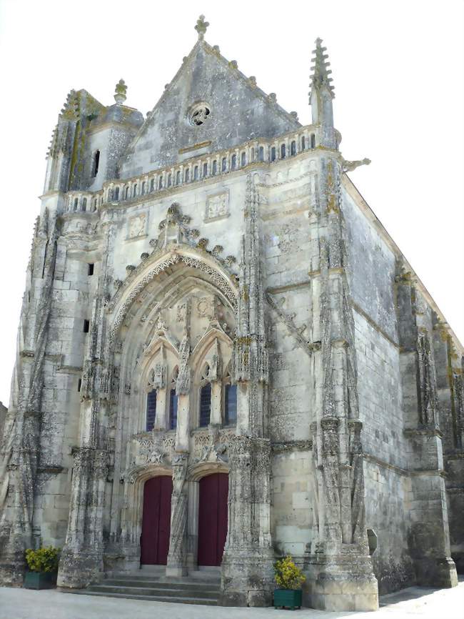 Collégiale de la commanderie Saint-Antoine-de-la-Lande - Saint-Marc-la-Lande (79310) - Deux-Sèvres