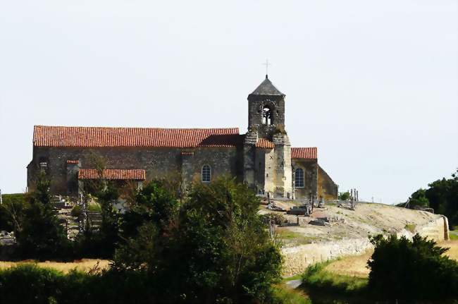 L'église Saint Martin - Saint-Martin-de-Mâcon (79100) - Deux-Sèvres
