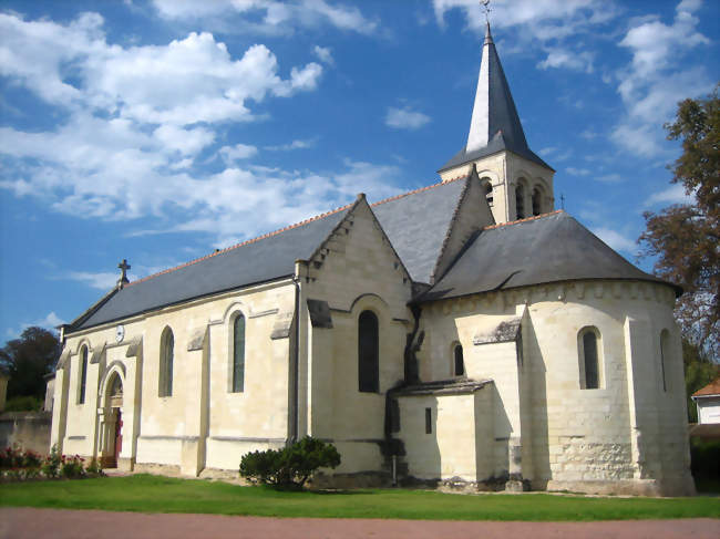 Léglise Saint-Martin - Saint-Martin-de-Sanzay (79290) - Deux-Sèvres