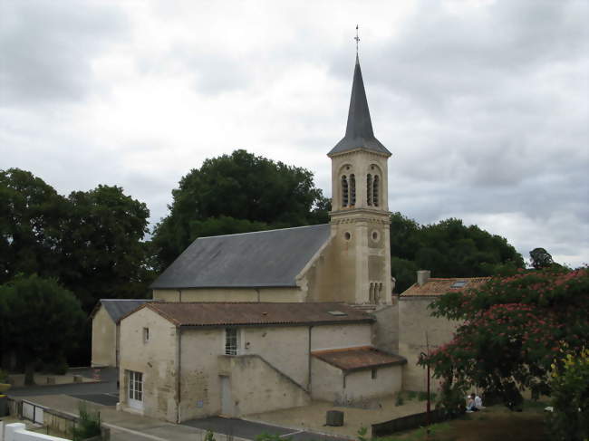 L'église de Saint-Maxire - Saint-Maxire (79410) - Deux-Sèvres