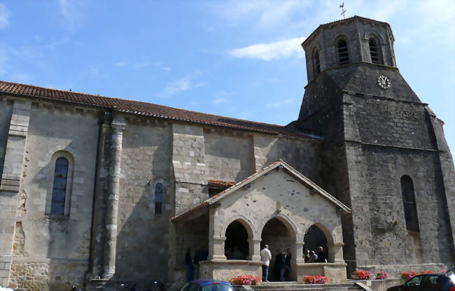 L'église Sainte-Eulalie - Secondigny (79130) - Deux-Sèvres