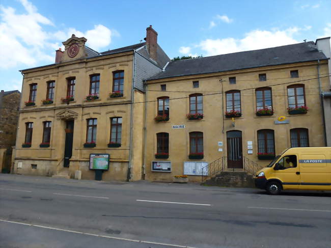 Mairie et Poste - Boulzicourt (08410) - Ardennes