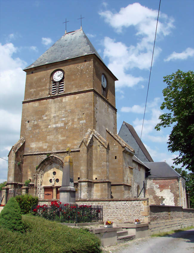 Église Saint-Nicolas - Bourcq (08400) - Ardennes