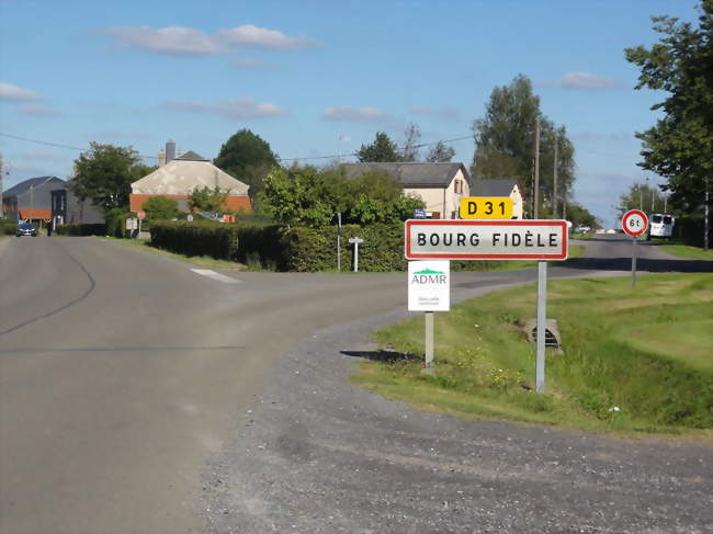 Entrée de Bourg-Fidèle - Bourg-Fidèle (08230) - Ardennes