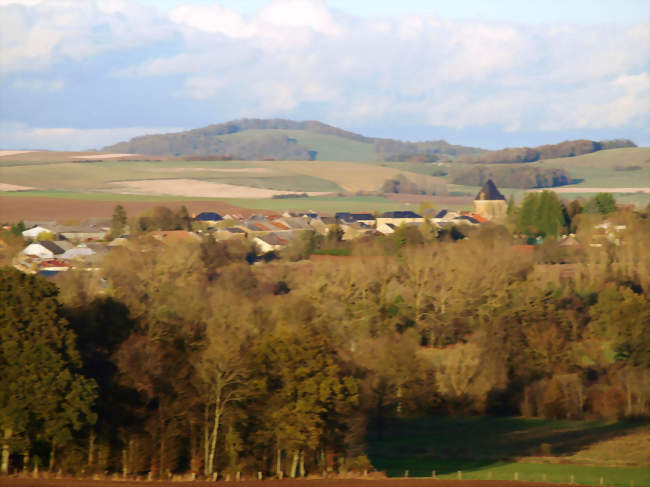 Vue générale - Brieulles-sur-Bar (08240) - Ardennes