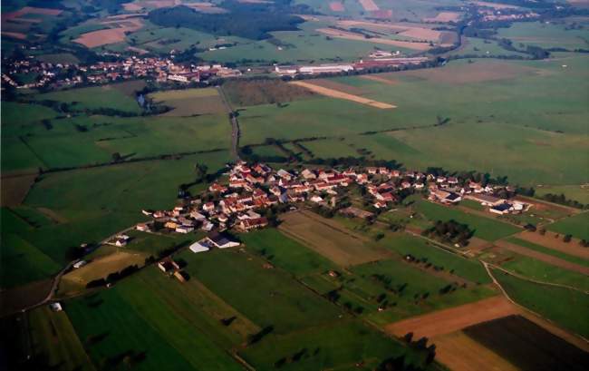 Sailly, vue du ciel - Sailly (08110) - Ardennes