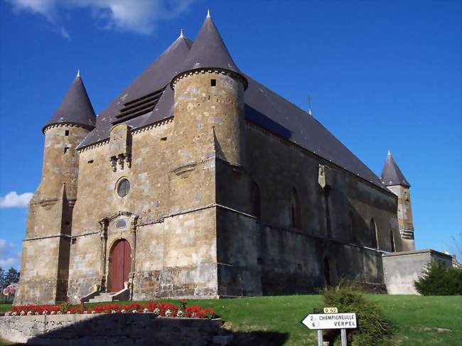 Église fortifiée de Saint Juvin - Saint-Juvin (08250) - Ardennes