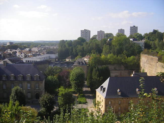 Vue de Sedan nord depuis le château - Sedan (08200) - Ardennes