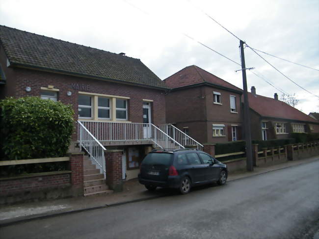 Mairie et école - Agenvillers (80150) - Somme