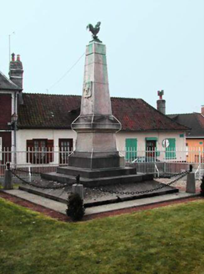 Monument aux morts d'Authieule