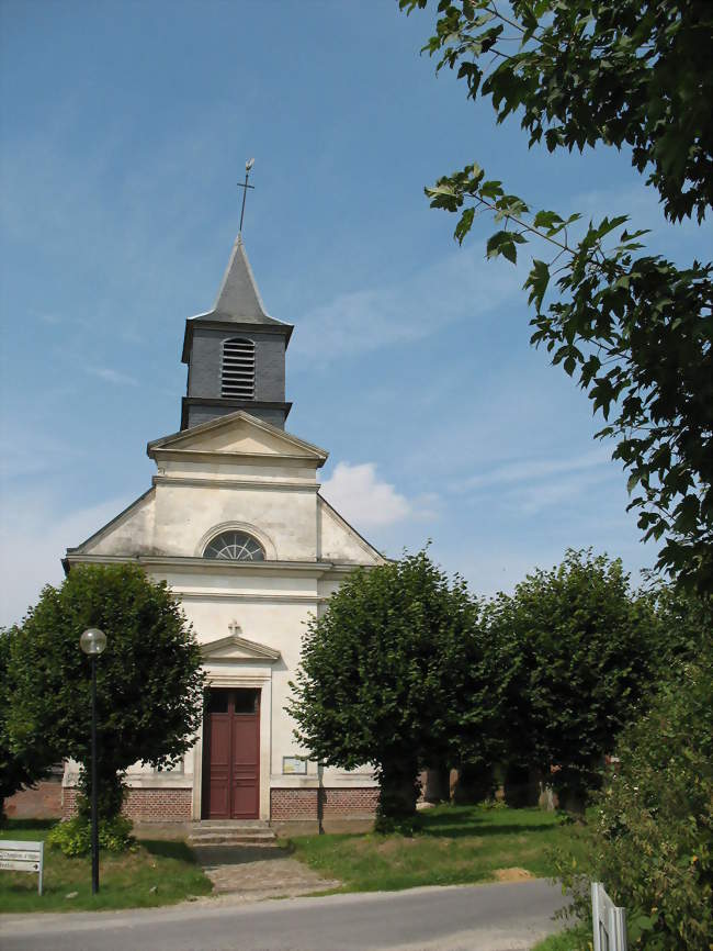 L'église - Bavelincourt (80260) - Somme