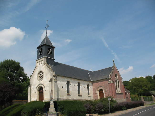 L'église - Beaucourt-sur-l'Hallue (80260) - Somme