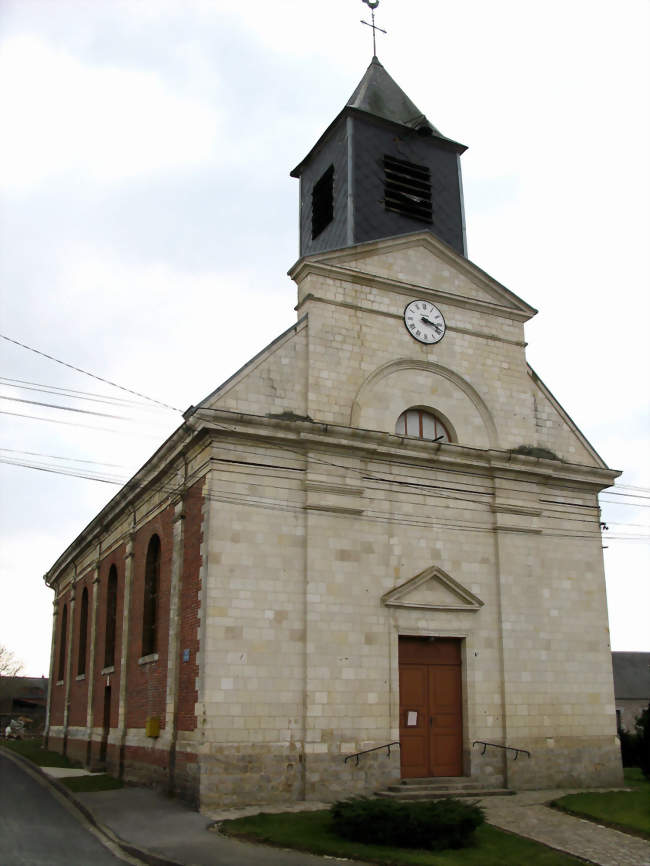 L'église Sainte-Marguerite - Bertrancourt (80560) - Somme