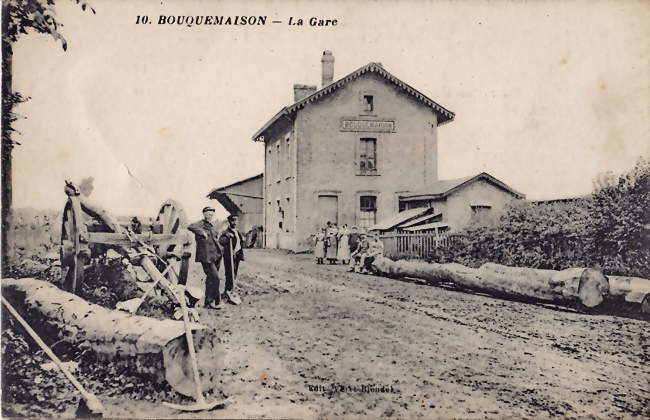 L'ancienne gare - Bouquemaison (80600) - Somme
