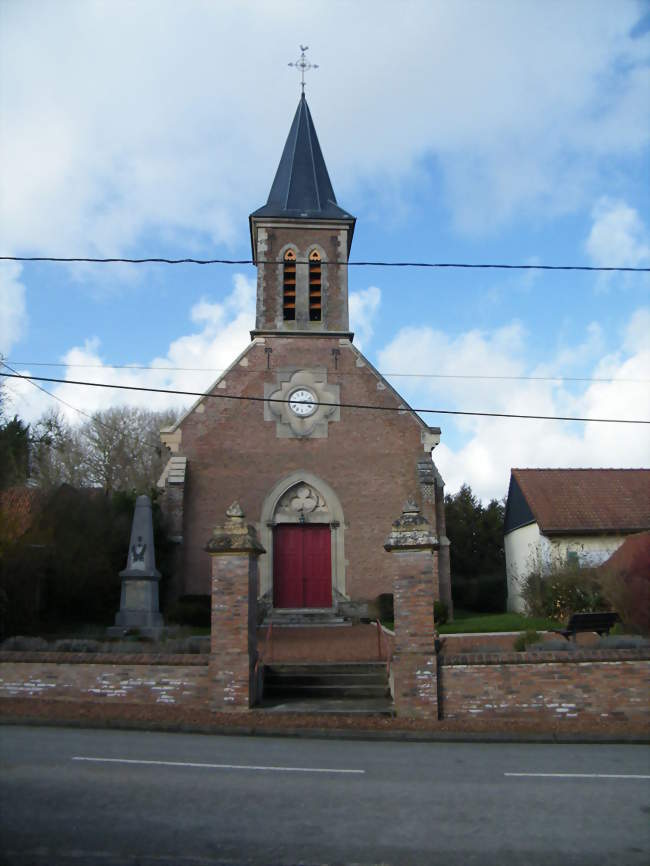 Le clocher - Bussus-Bussuel (80135) - Somme