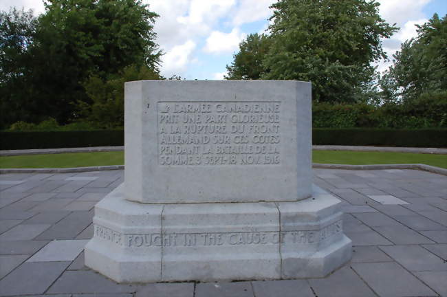Monument canadien - Courcelette (80300) - Somme