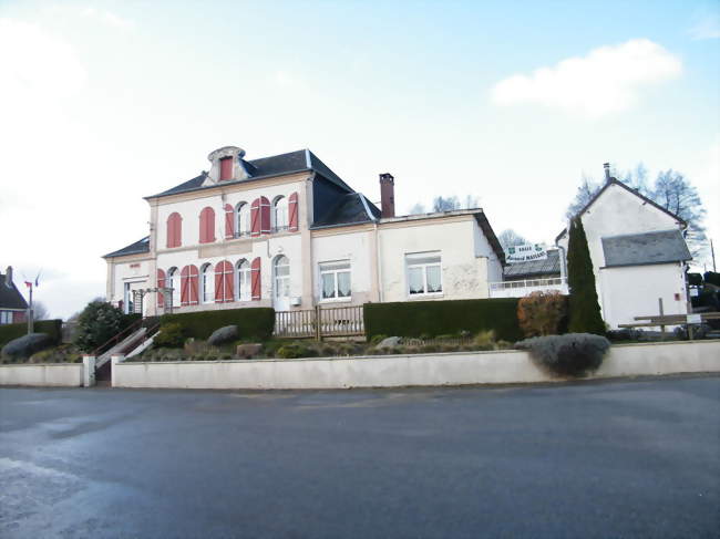 Mairie-école et salle Maisant - Cramont (80370) - Somme