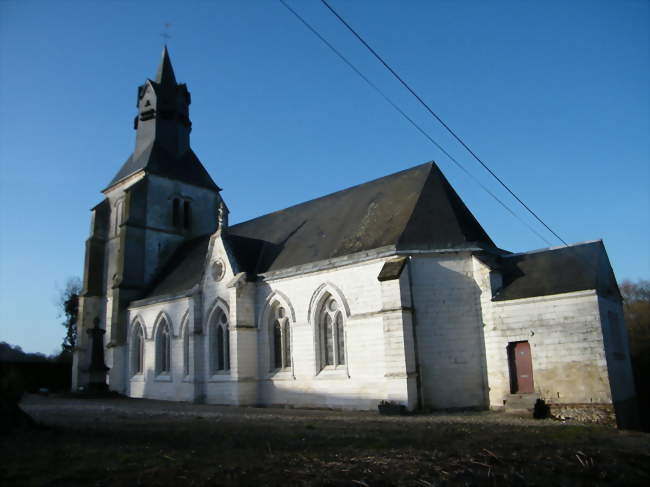 L'église Saint-Antoine et Saint-Denis - Dominois (80120) - Somme