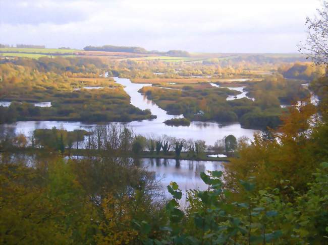 Vue depuis le belvédère de Vaux - Éclusier-Vaux (80340) - Somme