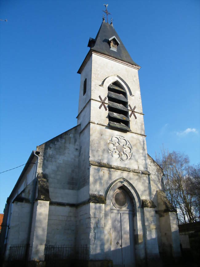 L'église d'Épagne - Épagne-Épagnette (80580) - Somme