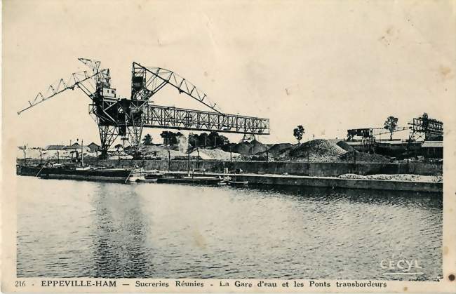Le Canal de la Somme, dans l'Entre-deux-guerres - Eppeville (80400) - Somme