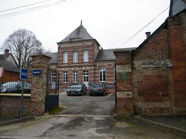 La mairie-école - Ercourt (80210) - Somme