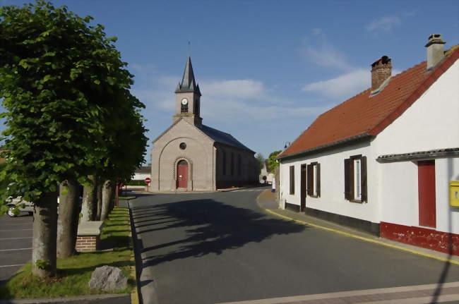 Église Saint-Jean-Baptiste d'Estrébuf - Estrébuf (80230) - Somme