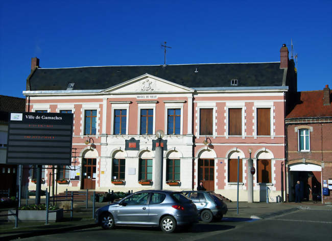 L'hôtel-de-ville - Gamaches (80220) - Somme