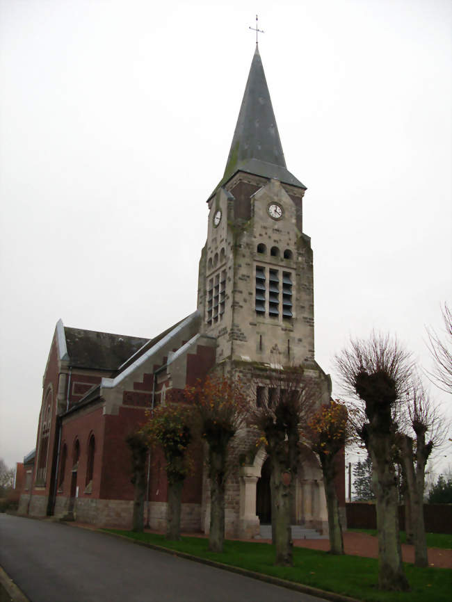L'église Saint-Rémi - Heudicourt (80122) - Somme