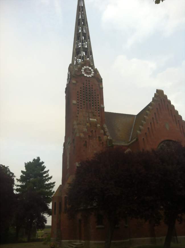 Eglise Saint-Pierre de Lamotte (1929-1931) - Lamotte-Warfusée (80800) - Somme