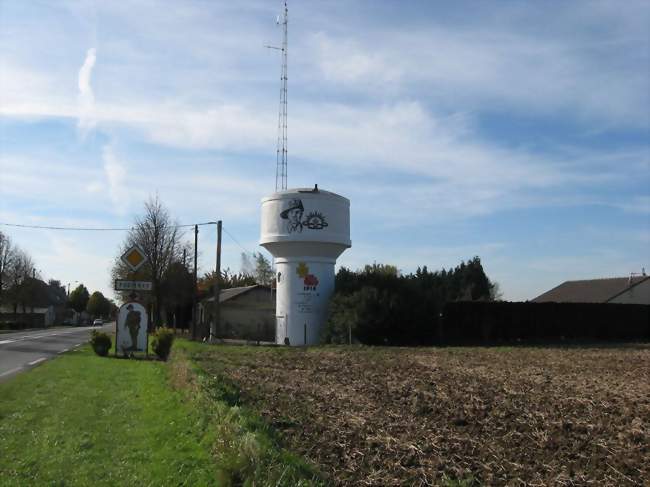 Entrée du village, hommage aux Australiens - Pozières (80300) - Somme