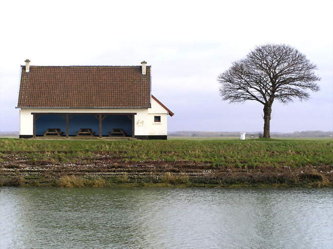 Abri sur la digue à Saint-Valery-sur-Somme - Saint-Valery-sur-Somme (80230) - Somme