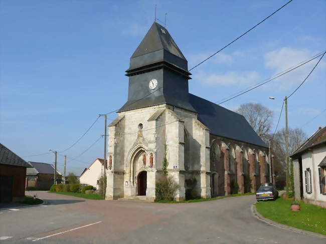 L'Église Saint-Nicolas - Sentelie (80160) - Somme