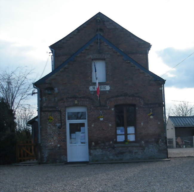 La mairie du Translay - Le Translay (80140) - Somme