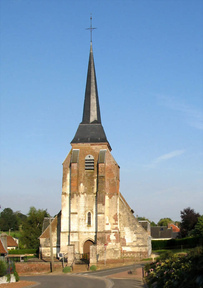L'église de Vismes - Vismes (80140) - Somme