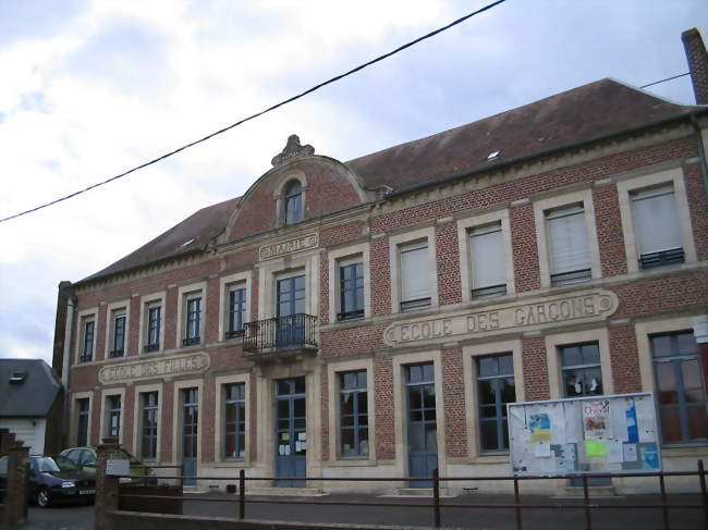 La mairie-école - Voyennes (80400) - Somme
