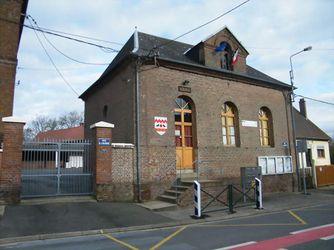 La mairie - Yvrench (80150) - Somme