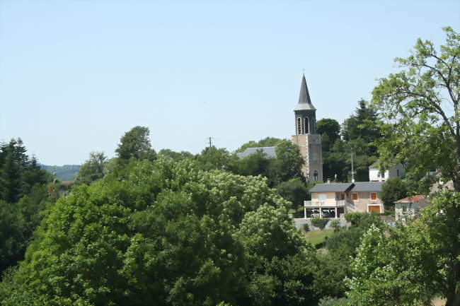 Vue de l'église de Le Bez - Le Bez (81260) - Tarn