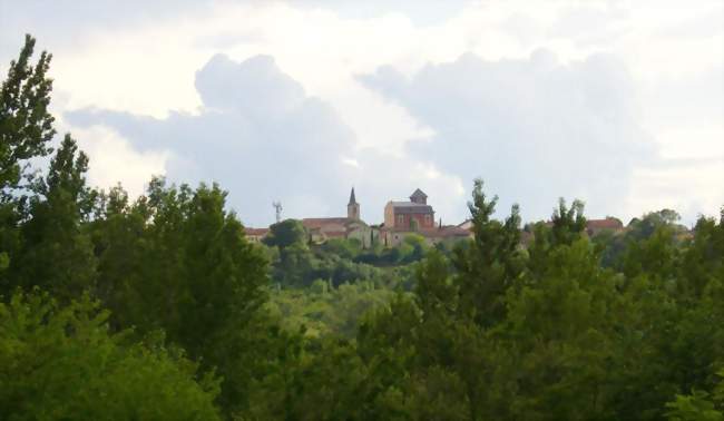 Vue de Blaye village - Blaye-les-Mines (81400) - Tarn