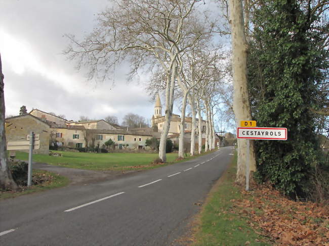 Entrée du village - Cestayrols (81150) - Tarn