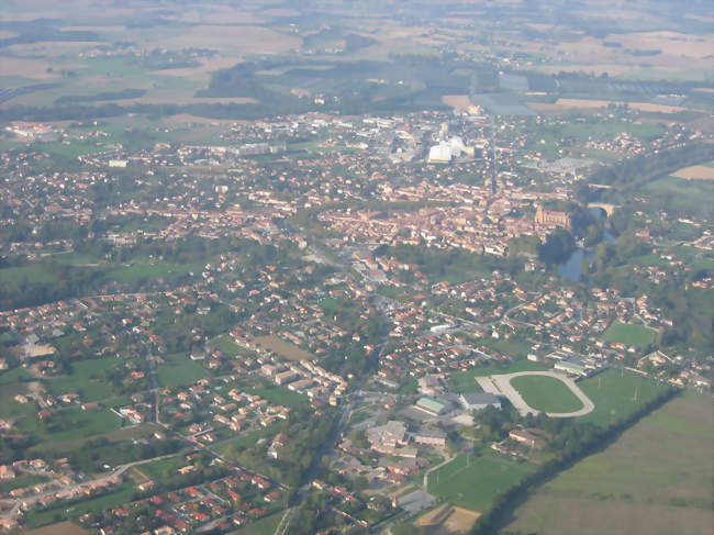 Vue aérienne de Lavaur - Lavaur (81500) - Tarn