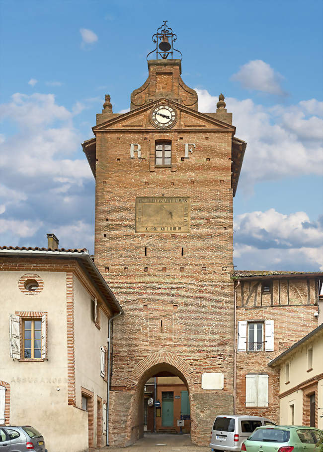 La tour de l'horloge - Verdun-sur-Garonne (82600) - Tarn-et-Garonne