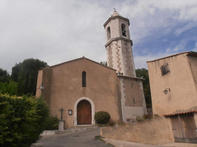 Église et clocher ND de la Roche - Moissac-Bellevue (83630) - Var