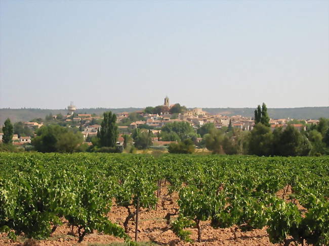 Vue d'ensemble de Pourrières - Pourrières (83910) - Var