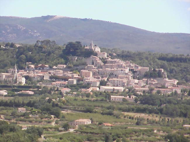 Bonnieux vu de Lacoste - Bonnieux (84480) - Vaucluse