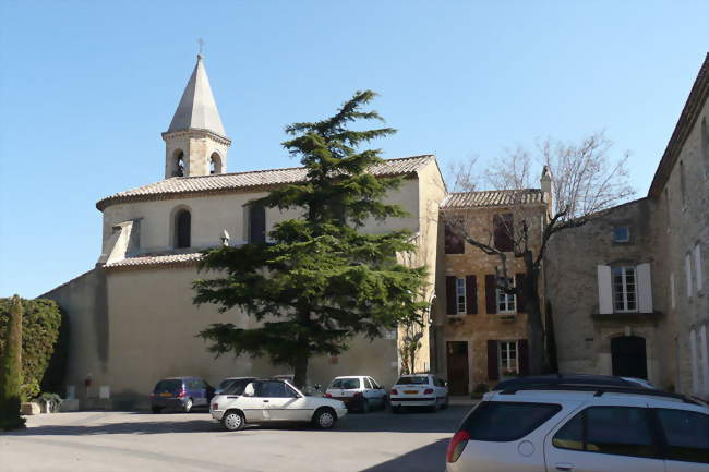 Place de l'église - Jonquerettes (84450) - Vaucluse